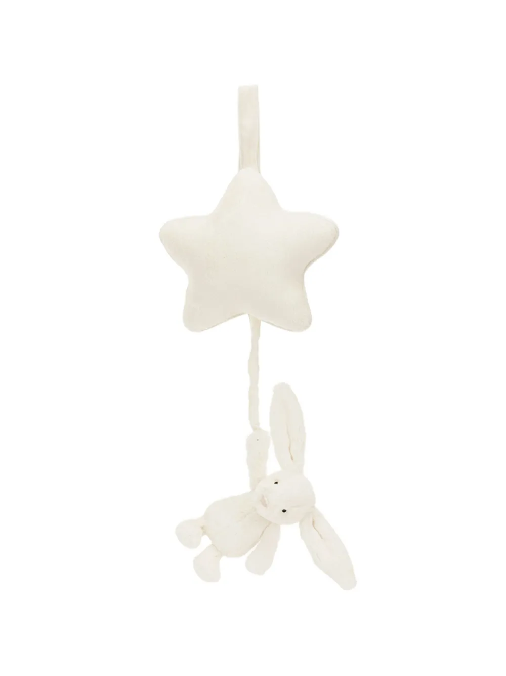 Jellycat Stervormige knuffel Wit