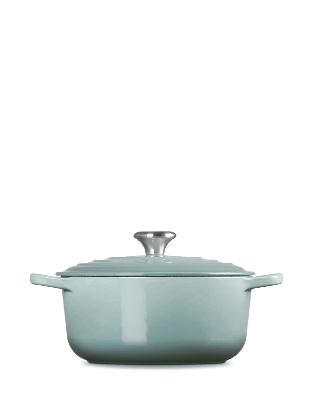 Le Creuset Cocotte Cast Iron Round Casserole Dish In Blue