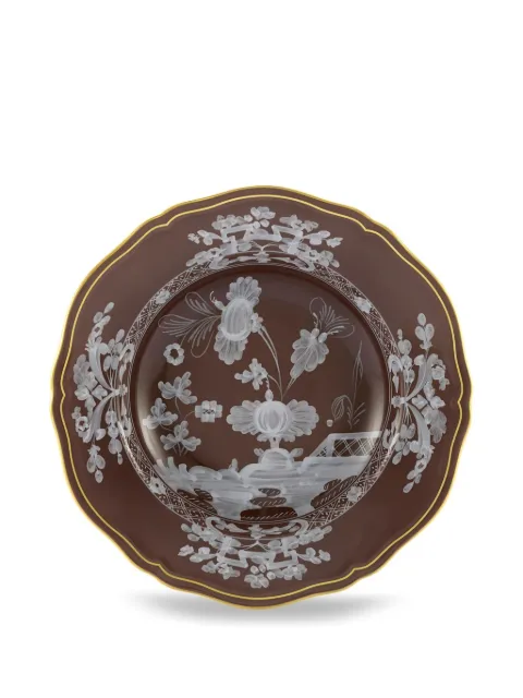 GINORI 1735 Oriente Teller mit Blumendetail