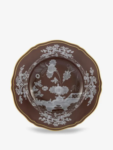 GINORI 1735 Oriente floral-decorated plate