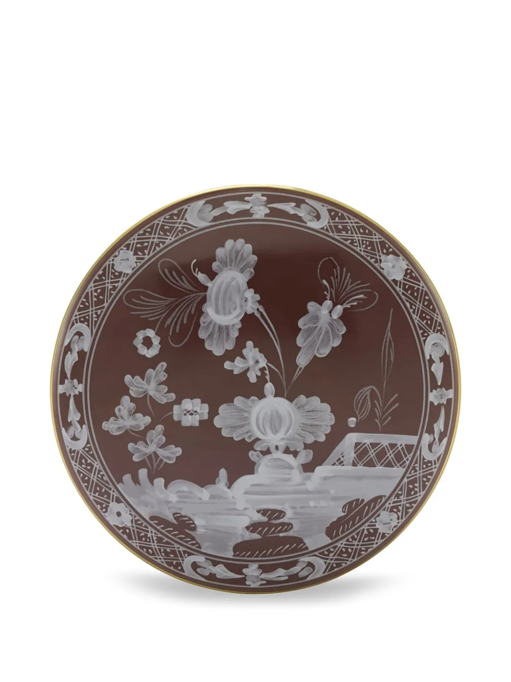  Ginori 1735 Oriente Italiano Trinket Box - Brown 