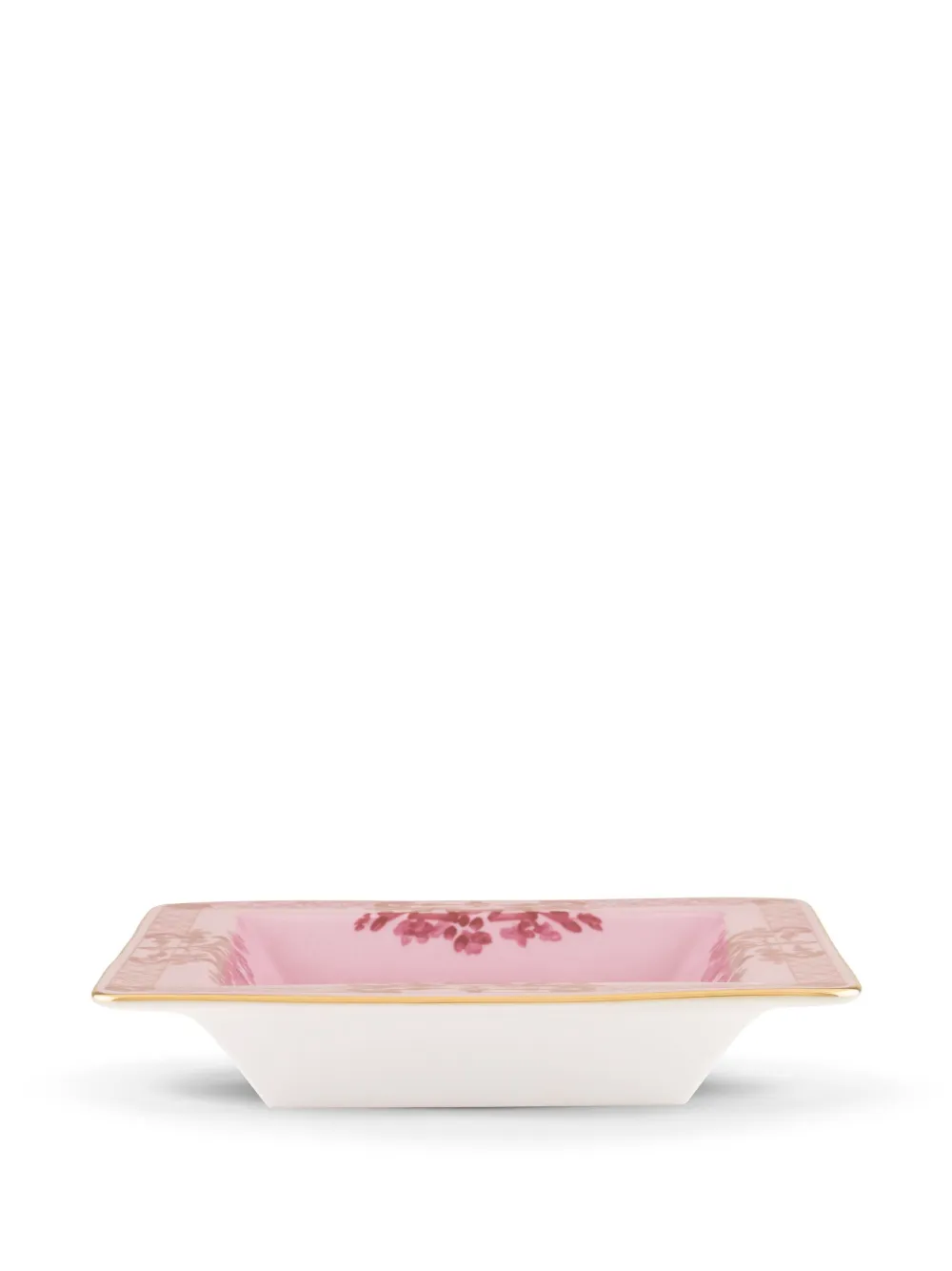  Ginori 1735 Oriente Italiano Square Plate (24.5cm) - Pink 