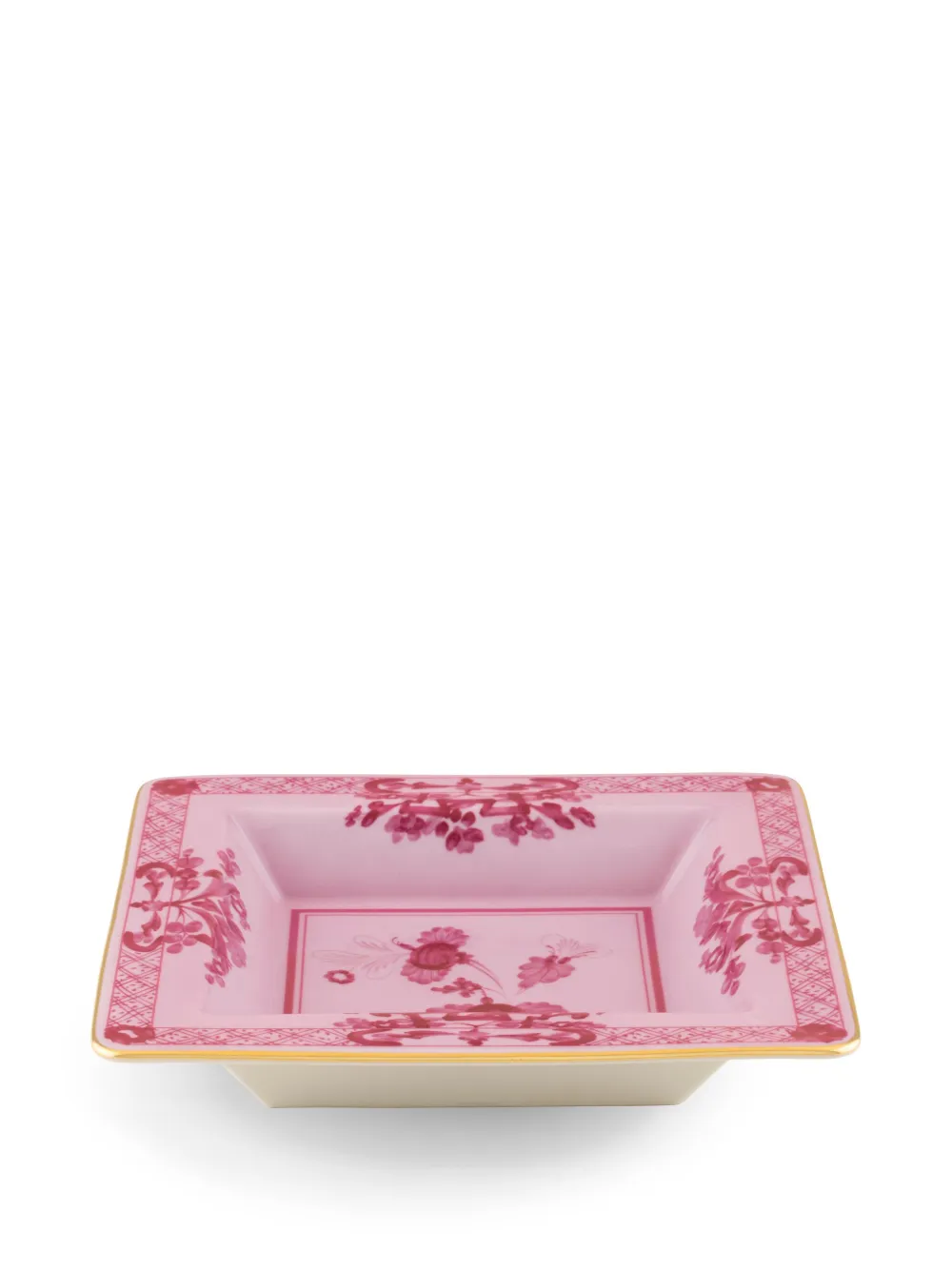  Ginori 1735 Oriente Italiano Square Plate (24.5cm) - Pink 