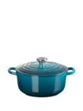 Le Creuset Cocotte cast iron round casserole dish - Blue
