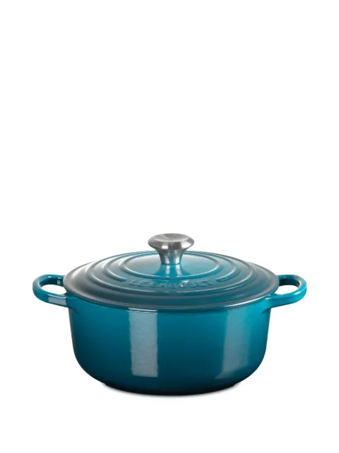 Le Creuset Cocotte cast iron round casserole dish