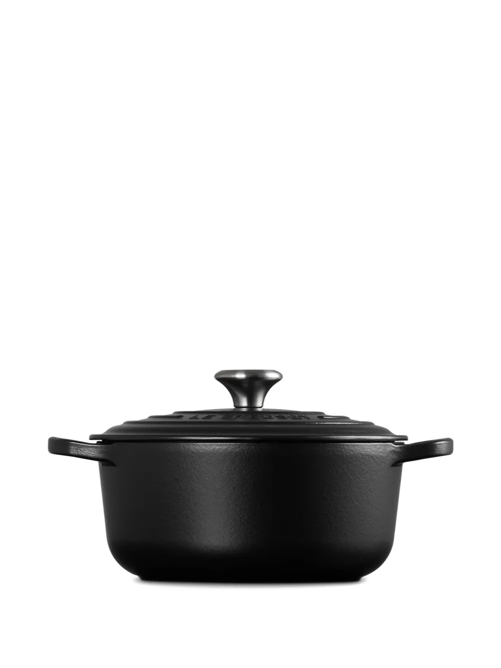 Le Creuset Cocotte Cast Iron Casserole Dish In Black