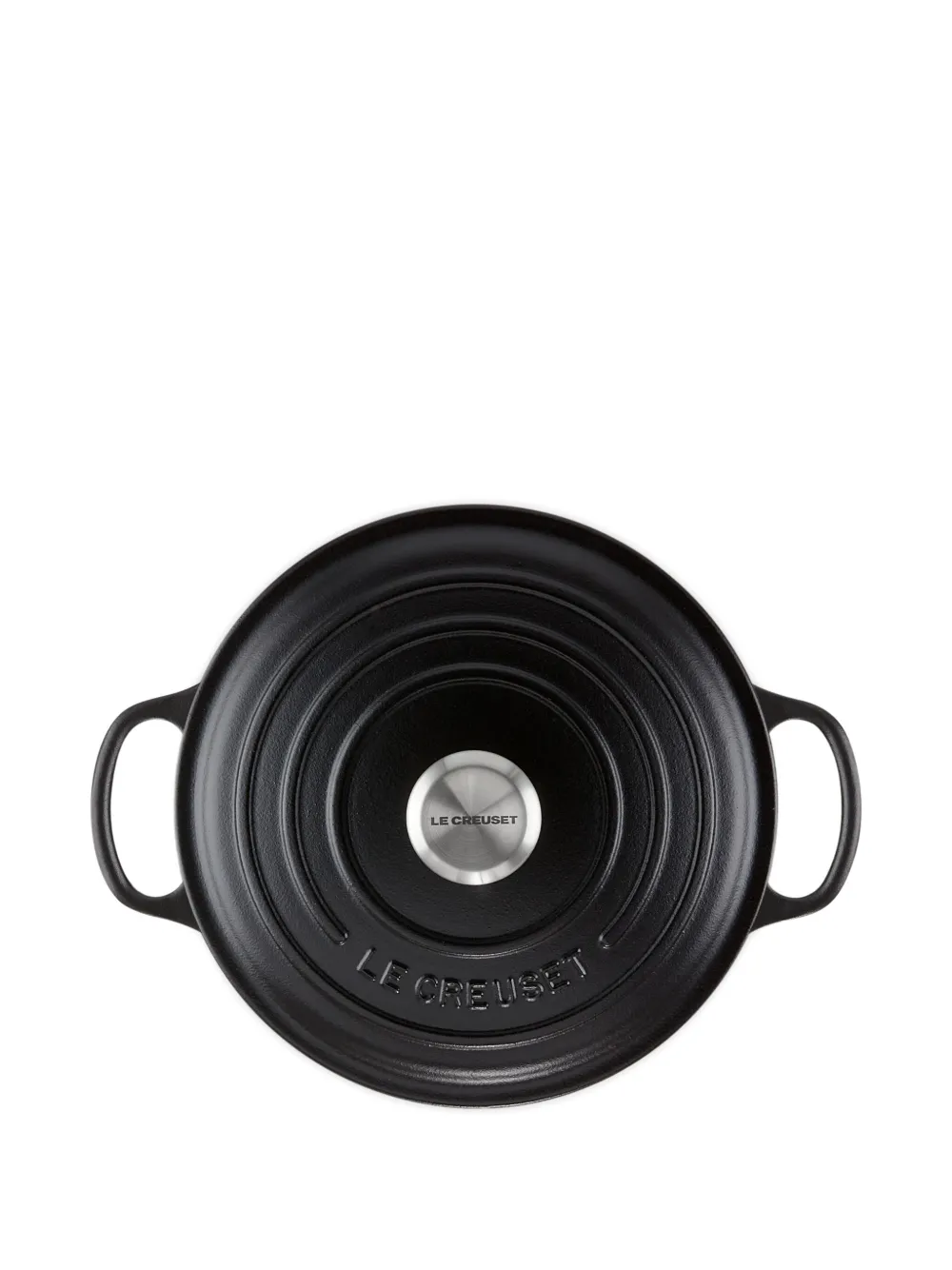 Le Creuset Cocotte Cast Iron Casserole Dish In Black