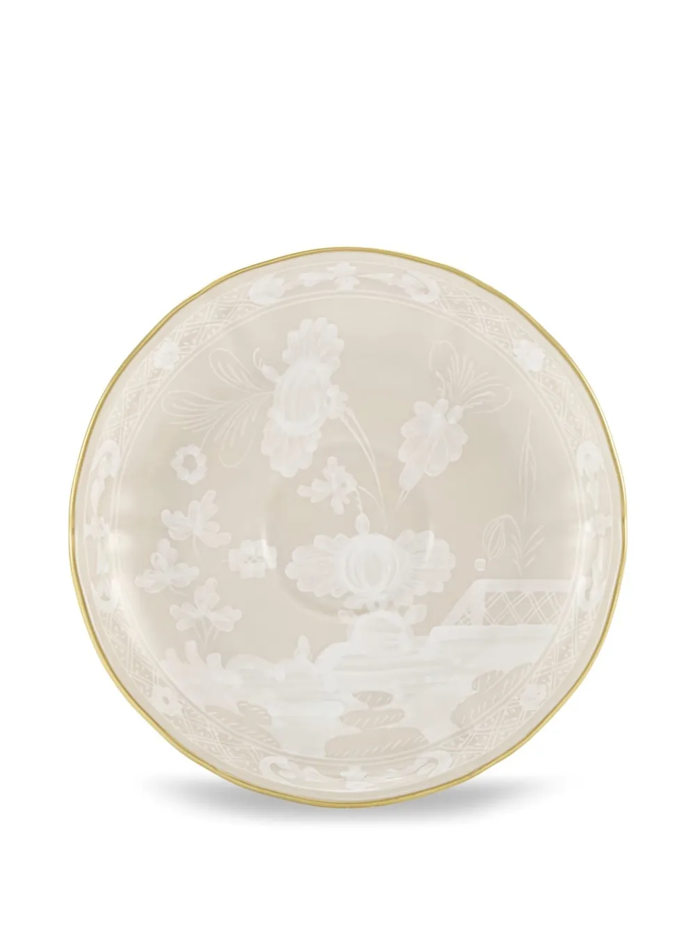 GINORI 1735 Oriente floral-embellished serving bowl | Neutrals | Image 1