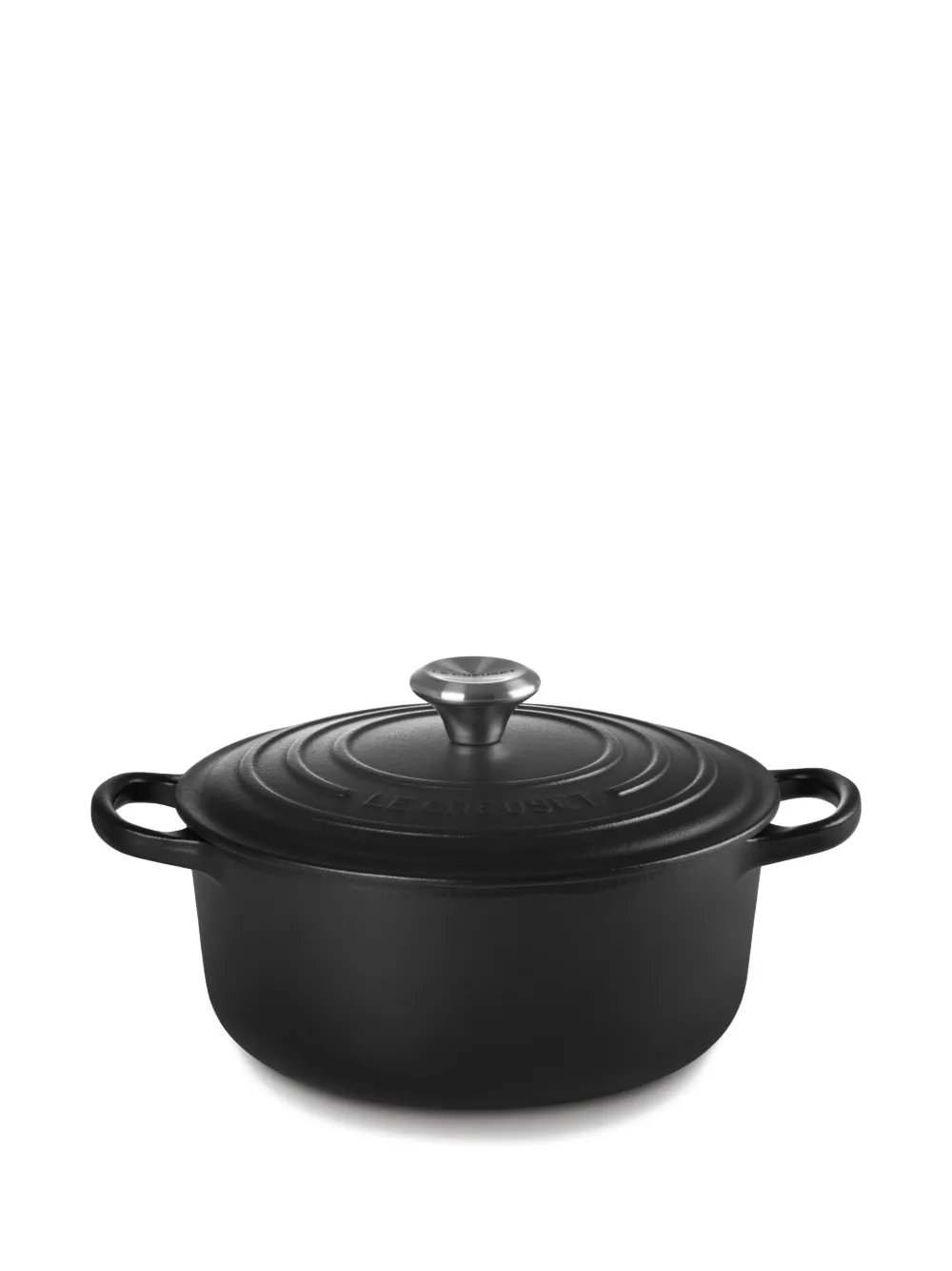 Le Creuset Cocotte cast iron casserole | Black | Image 1