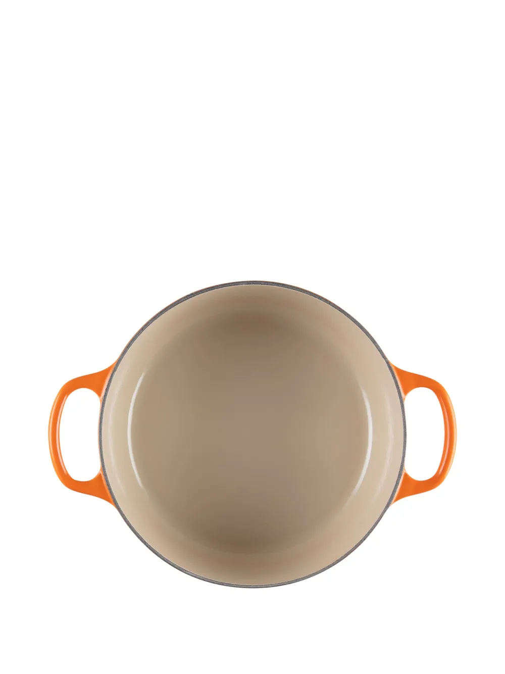 Le Creuset Cocotte Cast Iron Casserole Dish In Orange