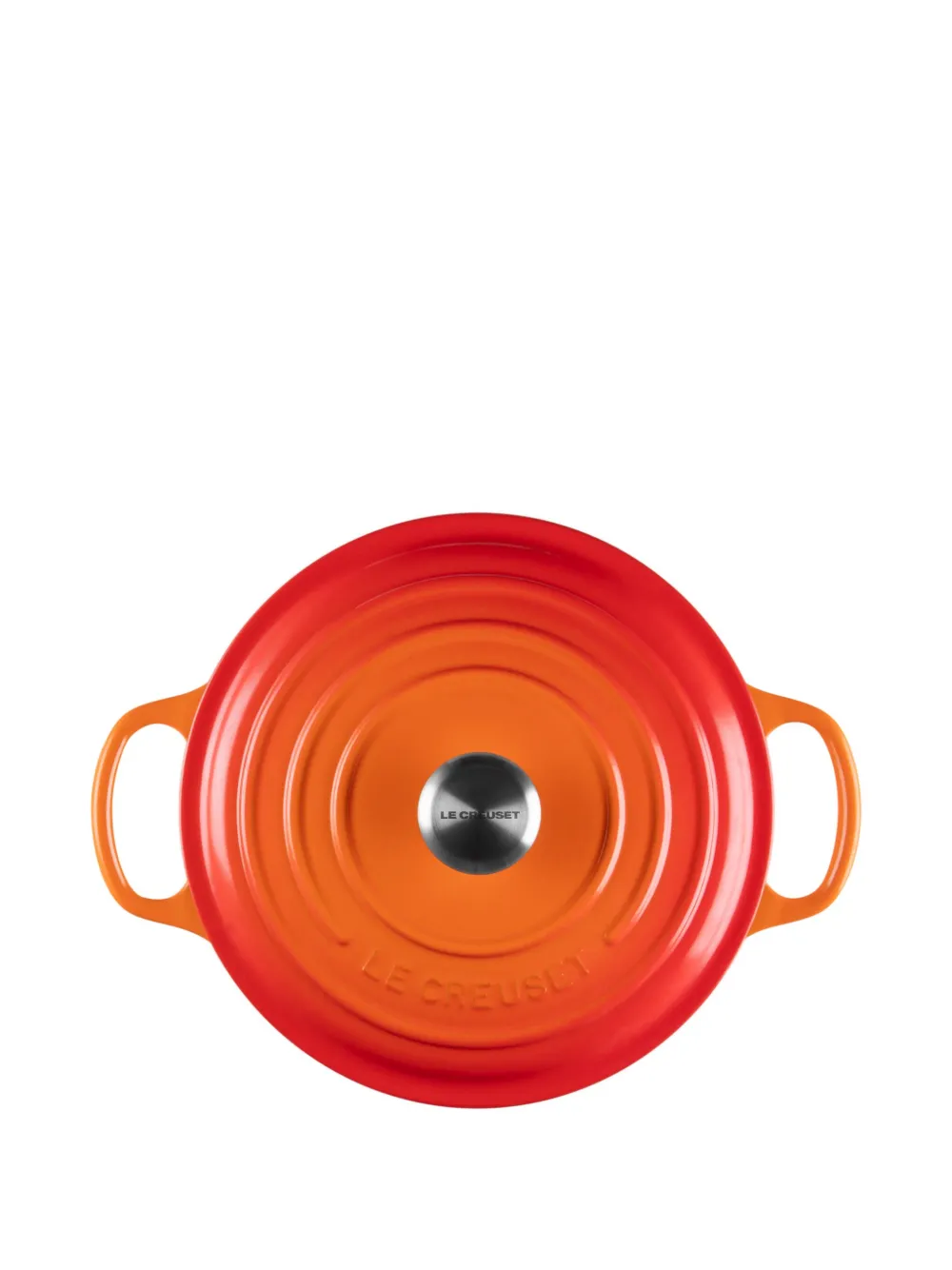 Le Creuset Cocotte Cast Iron Casserole Dish In Orange