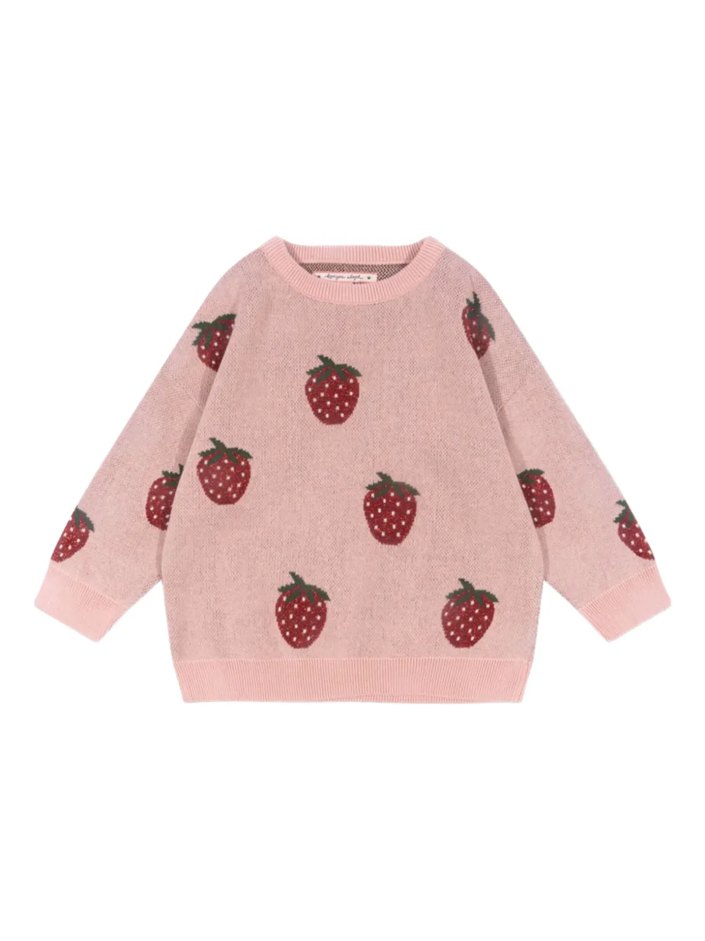 Konges Sløjd suéter con fresas estampadas | rosado | Image 1