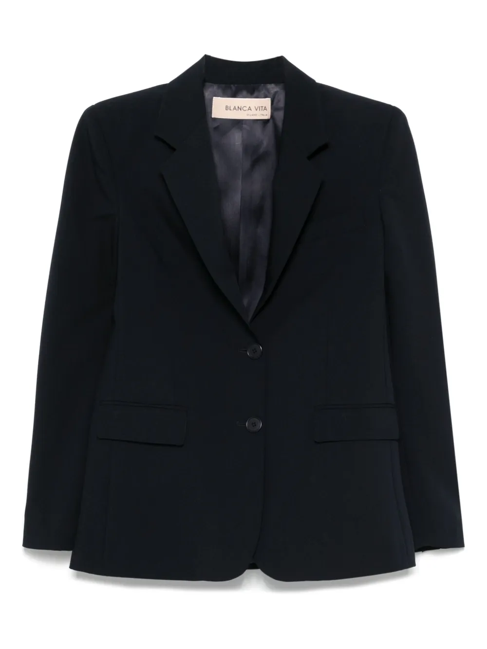 single-breasted blazer