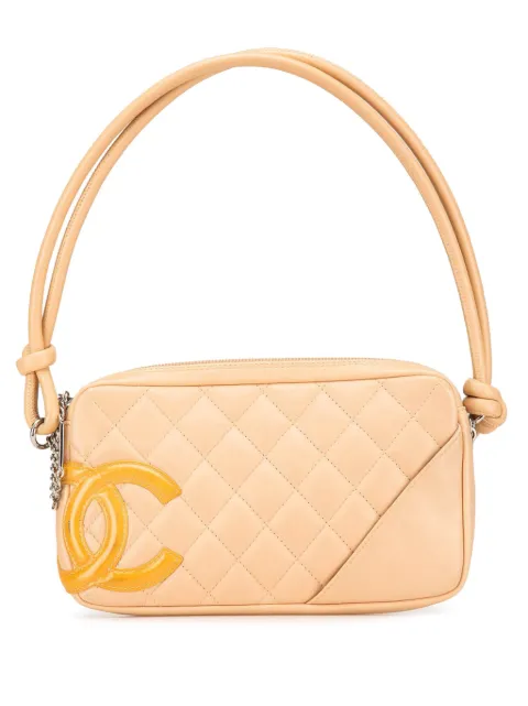 CHANEL Pre-Owned 2005-2006 Lambskin Cambon Ligne Pochette handbag GJXA7TCOKTAV17S9 - 0