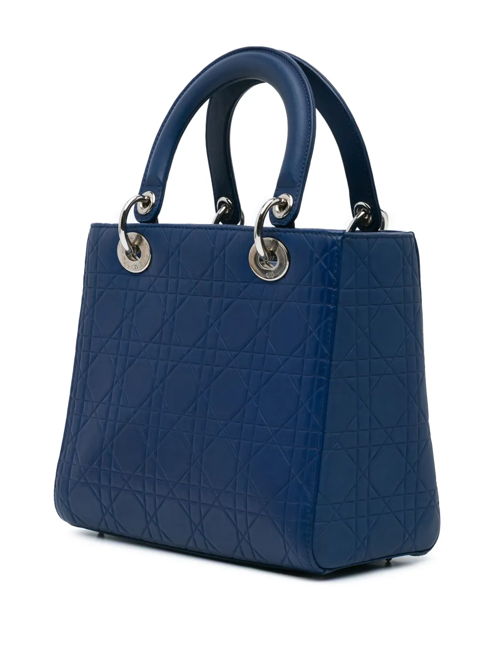 Christian Dior Pre-Owned 2013 Medium Ultra Matte Calfskin Cannage Lady Dior satchel | Pre-Owned | Image 2