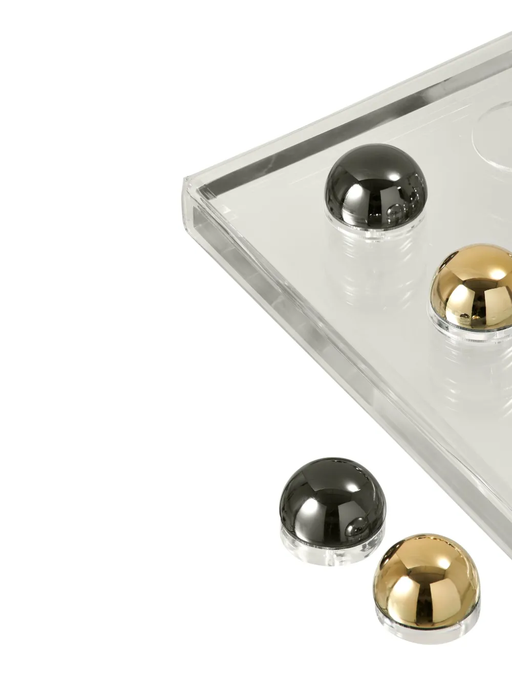 By Gabs Ice Tic Tac Toe Set In White