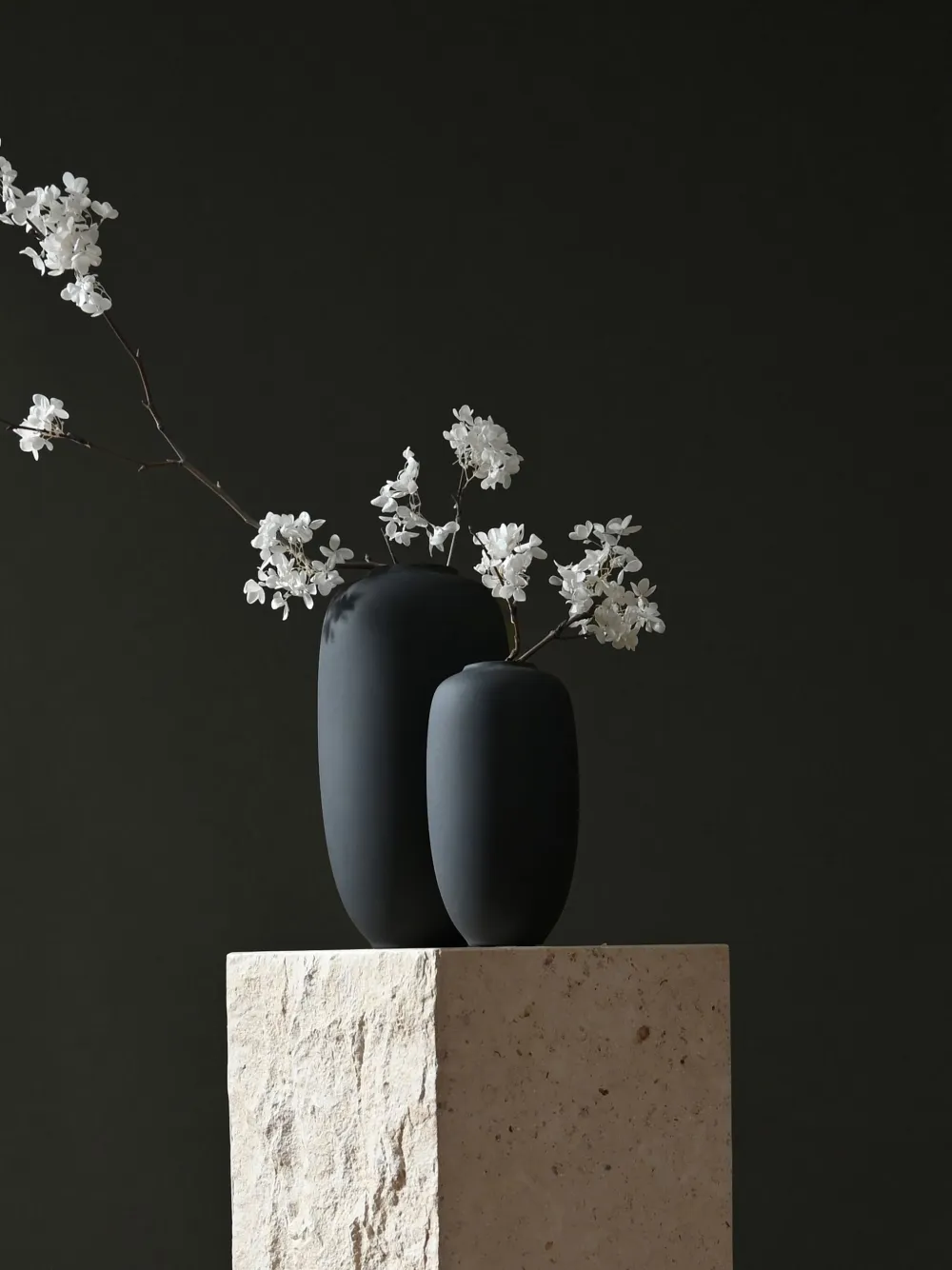  101 Copenhagen Sunao Vase - Black 
