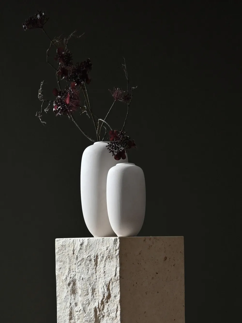  101 Copenhagen Sunao Vase - White 