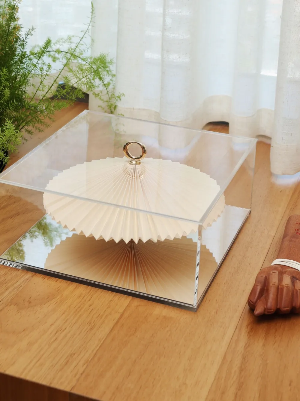 By Gabs Double Round Joia Sculpture In White