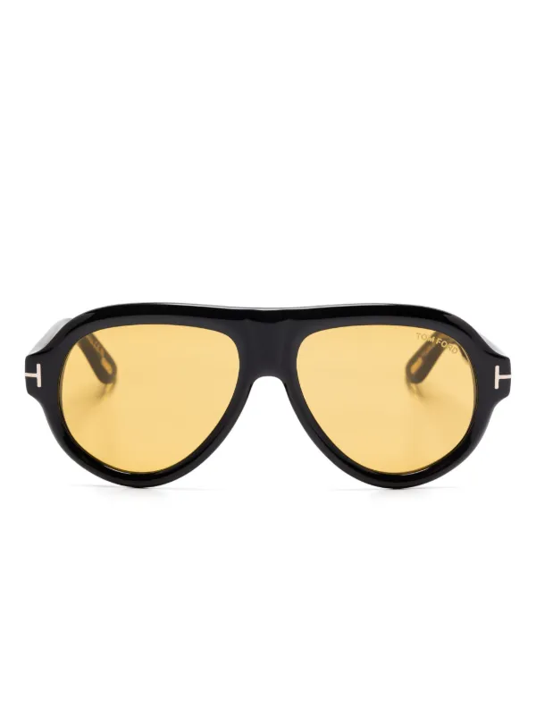 TOM FORD Eyewear 1225 サングラス | ブラック | FARFETCH JP