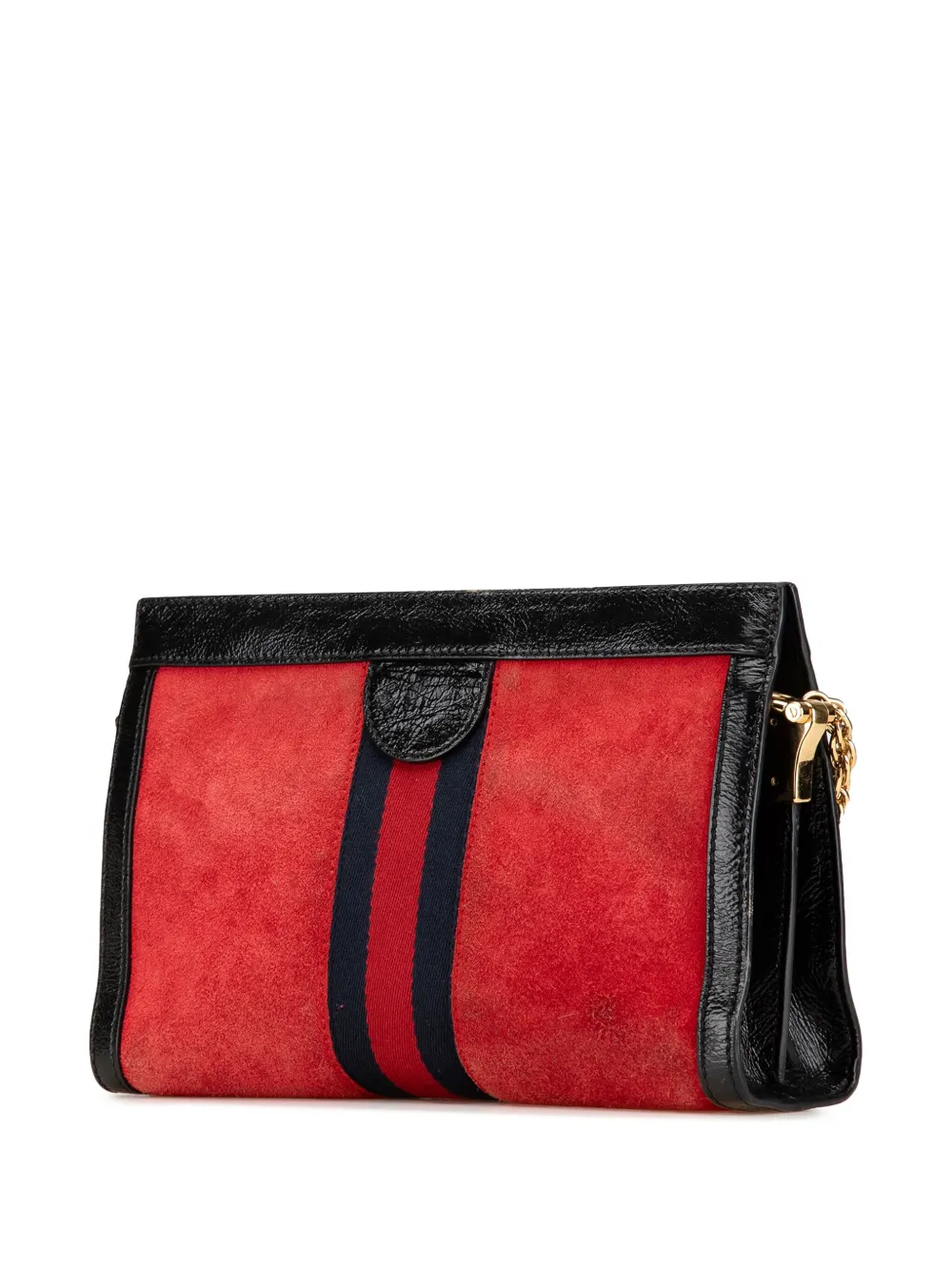 Gucci Pre-Owned 2016-present Small Suede Ophidia Chain crossbody bag | Pre-Owned | Image 2