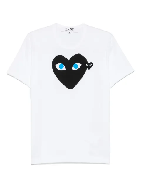 Comme Des Garçons Play T-shirt con applicazione