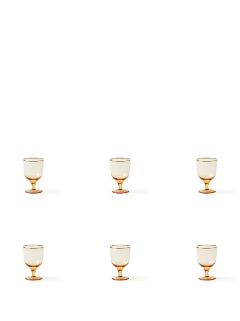 Bitossi Home Deco water glases (set of six)