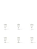 Bitossi Home Deco water glases (set of six) - White
