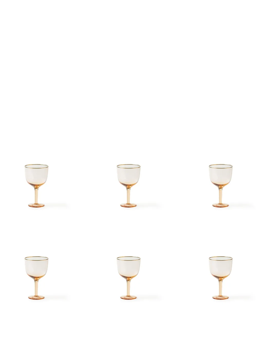 Bitossi Home set de copas de vino Deco (set de 6 piezas) | neutro | Image 1