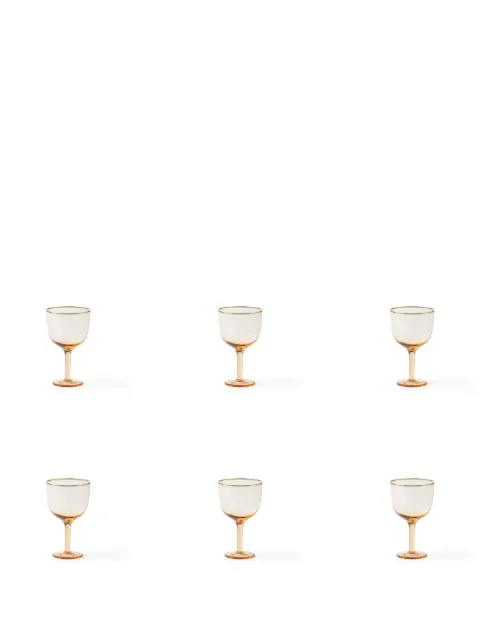 Bitossi Home set de copas de vino Deco (set de 6 piezas)