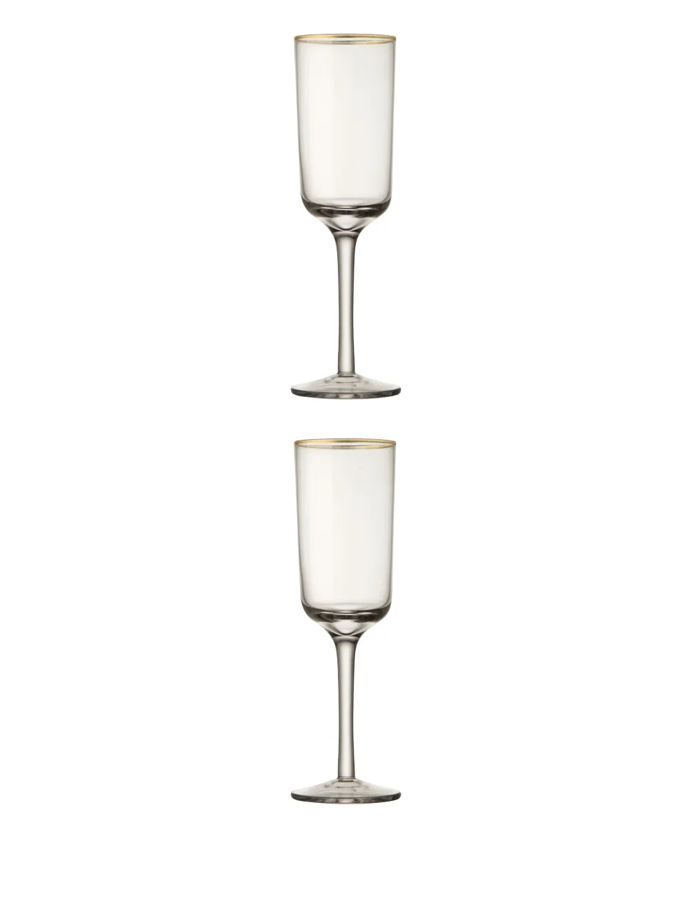 Bitossi Home Deco champagne flute (set of six) | White | Image 1