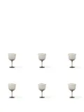 Bitossi Home Deco wine glasses (set of six) - Grey