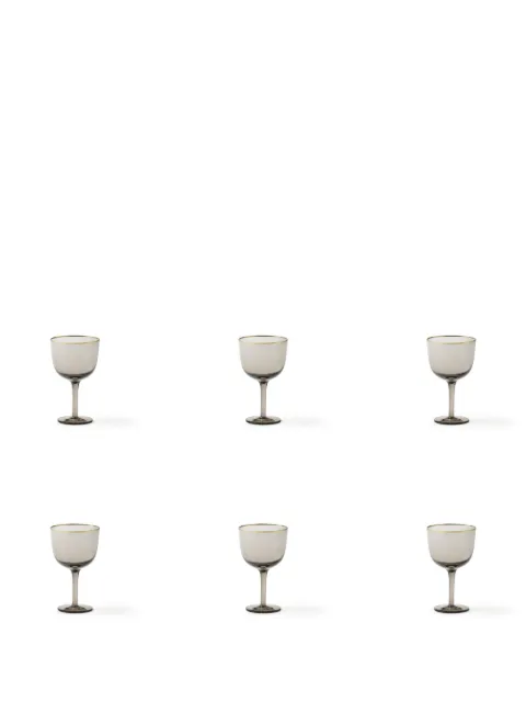 Bitossi Home Deco wine glasses (set of six)