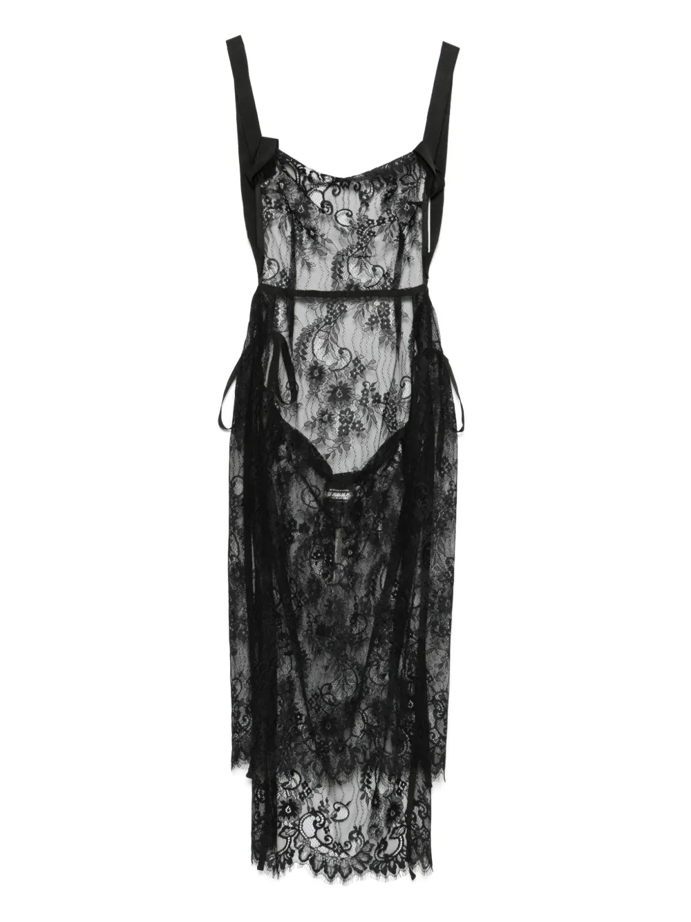 Alchemy lace midi dress | Black | Image 1