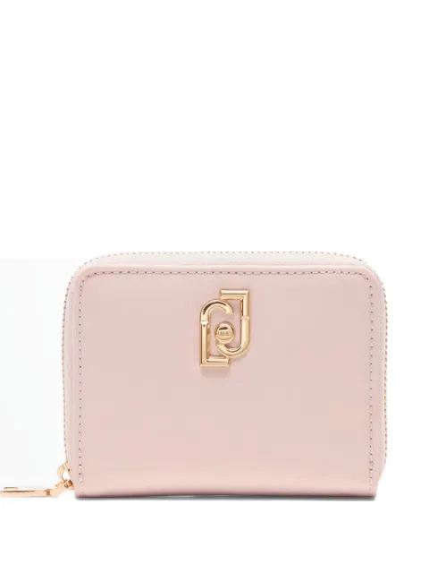 LIU JO logo-detail zip-up leather wallet