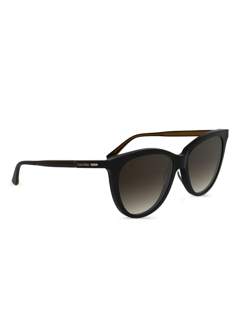Calvin Klein Sonnenbrille im Cat-Eye-Design - Schwarz