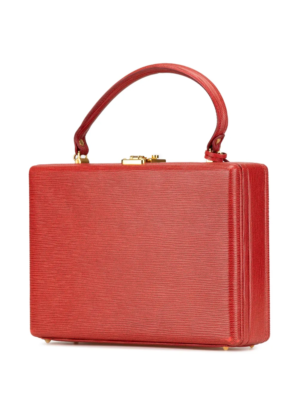 Fendi Pre-Owned 20th Century Mini Leather Trunk Attache Case satchel | Pre-Owned | Image 2