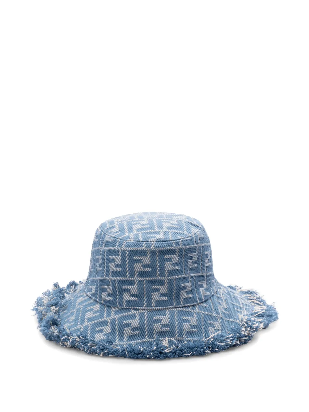 FENDI FF katoenen vissershoed Blauw