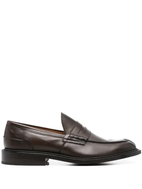 Tricker's leather loafers