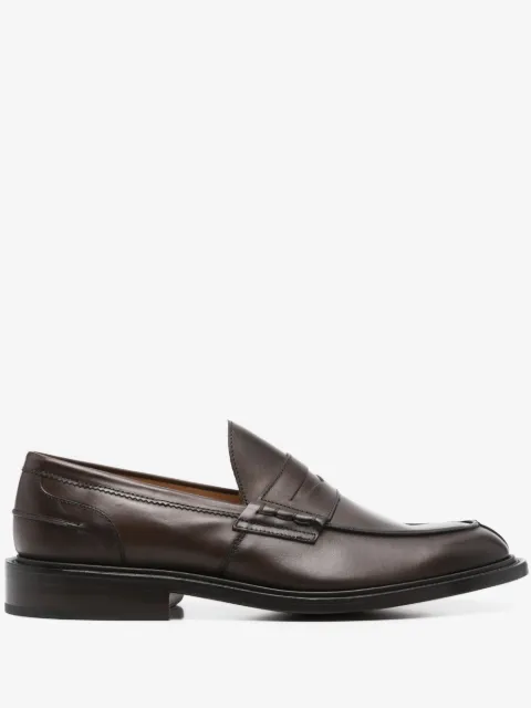 Tricker's leather loafers