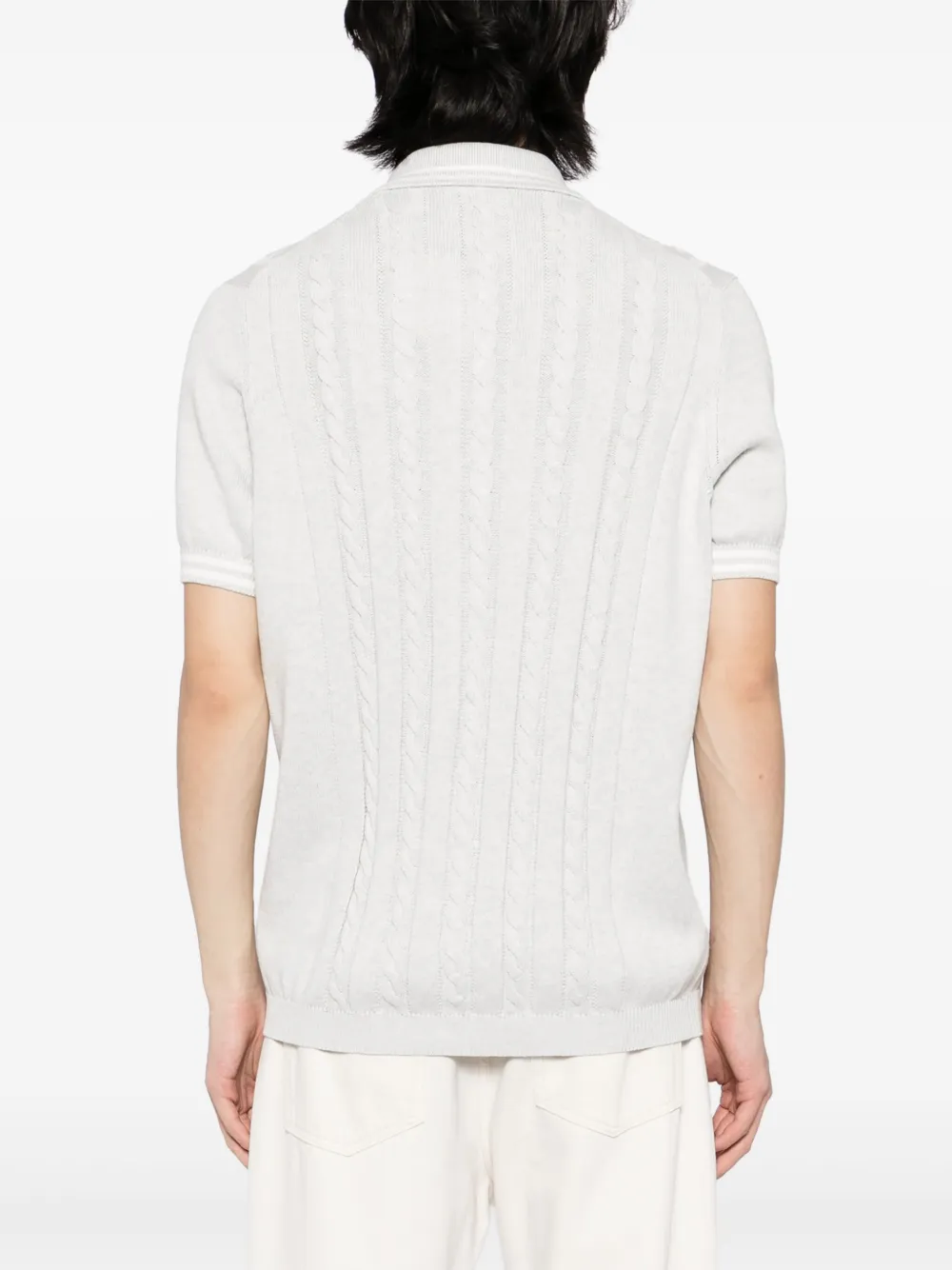 Brunello Cucinelli Vest met korte mouwen Grijs