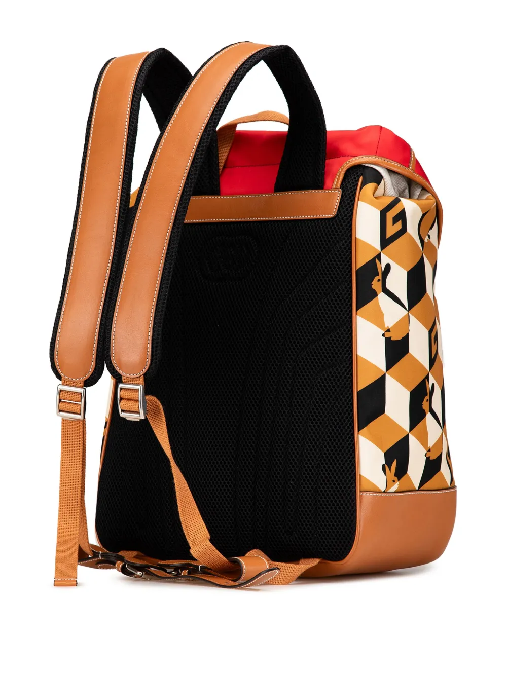 Gucci Pre-Owned mochila Dans LeVert GG Nylon Rabbit 2016-2024 | Estilos de archivo | Image 2