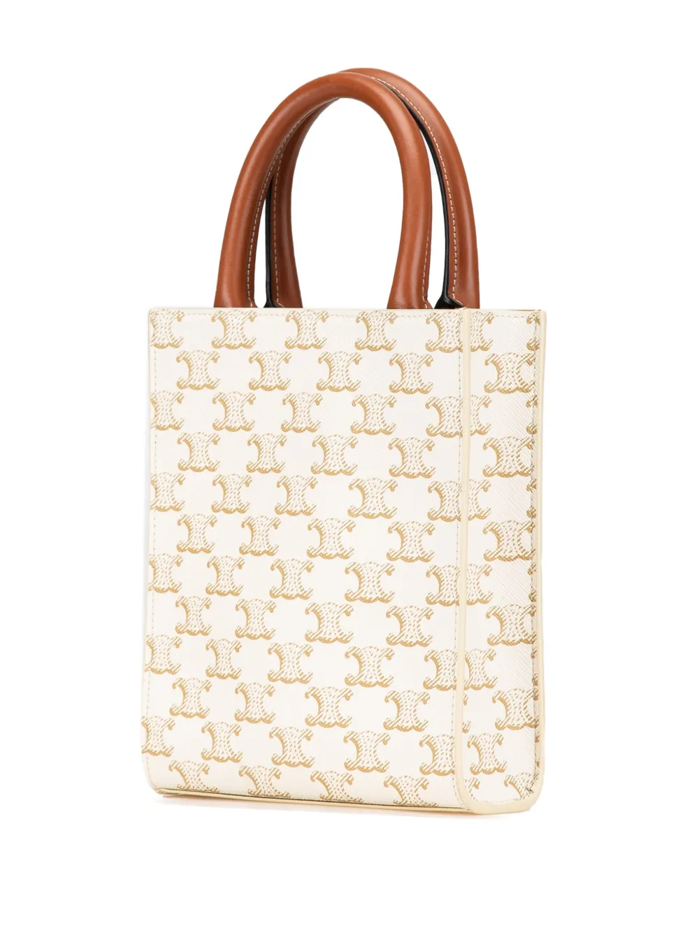 Céline Pre-Owned bolsa satchel Mini Triomphe Coated Canvas Vertical Cabas 2000-2024 | Bolsas | Image 2