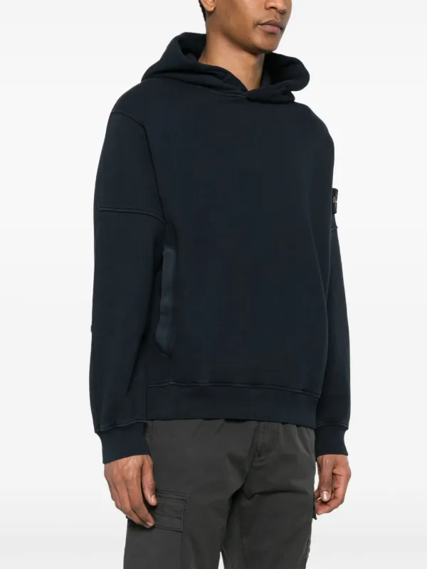 パーカー・フーディ Stone  Compass-Motif Hooded Sweatshirt Stone Island Compass-motif Hoodie | Blue | FARFETCH
