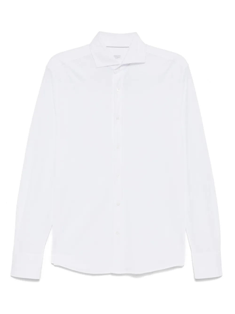 Brunello Cucinelli button-up T-shirt | White | Image 1