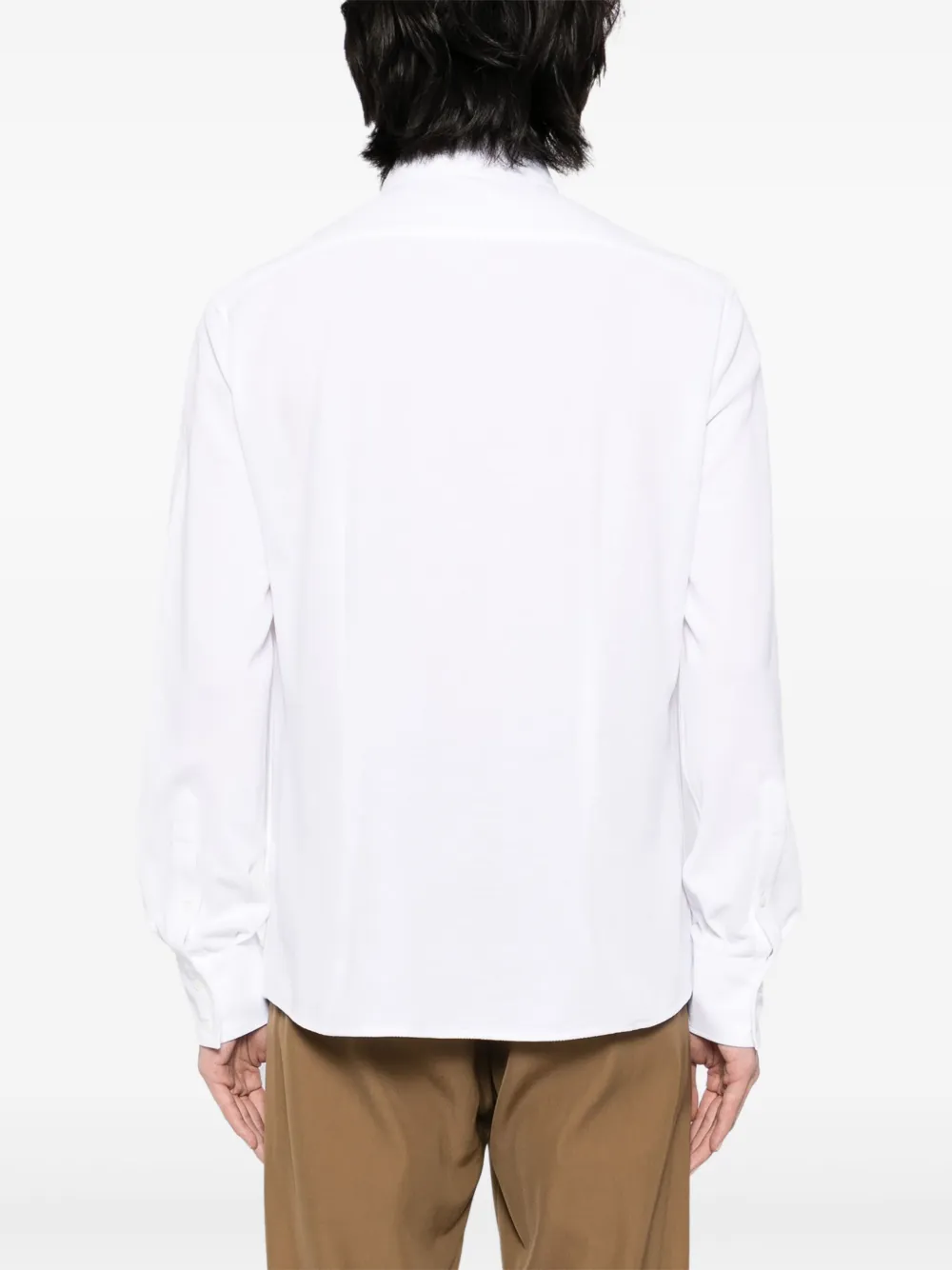 Brunello Cucinelli Button-up T-shirt Wit