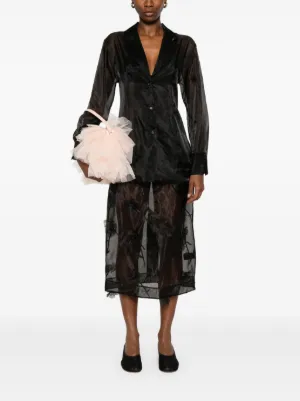 SIMONE ROCHA／シモーン・ロシャ（シモーネ・ロシャ）のスカート　黒 Simone Rocha（シモーネロシャ）の「SCULPTED SKIRT（スカート