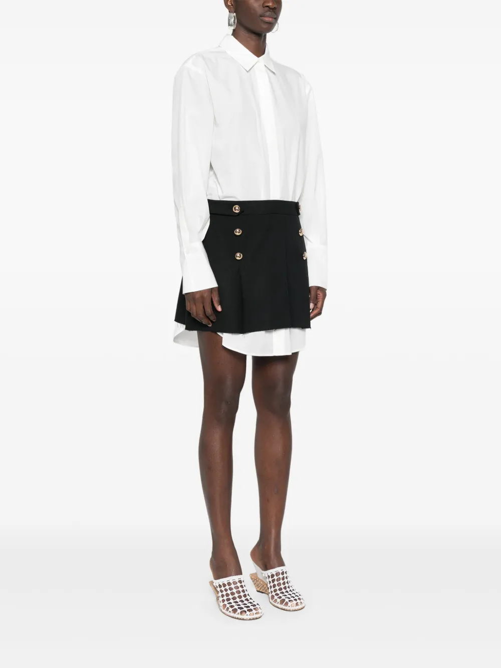 Simkhai Warren mini-jurk Wit