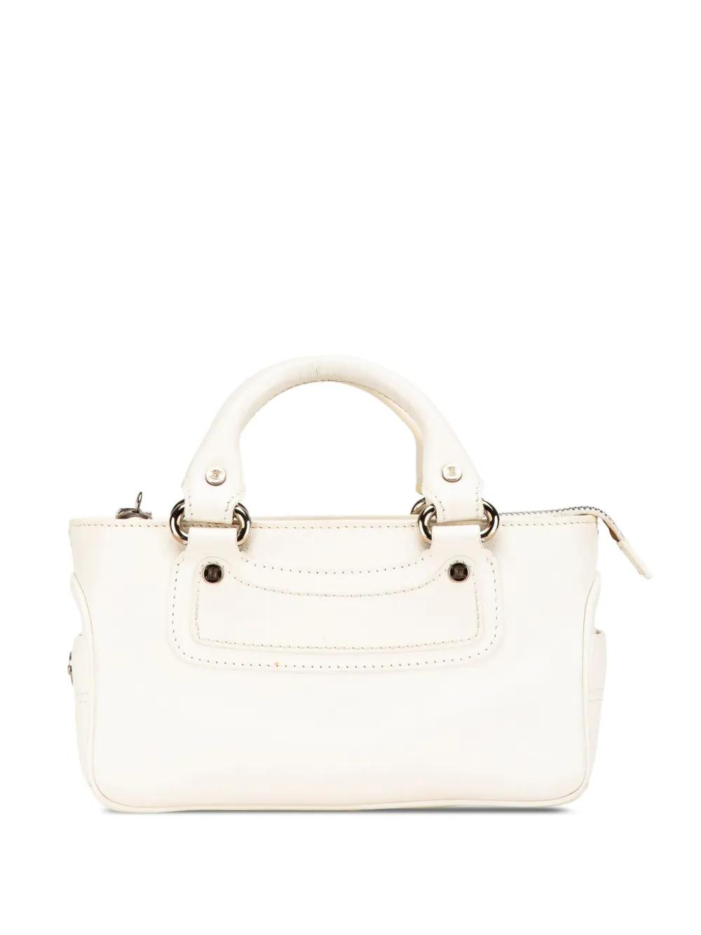 Céline Pre-Owned 2002-2024 Mini Leather Boogie handbag | White | Image 1