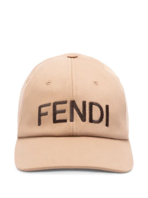 FENDI cotton baseball cap 